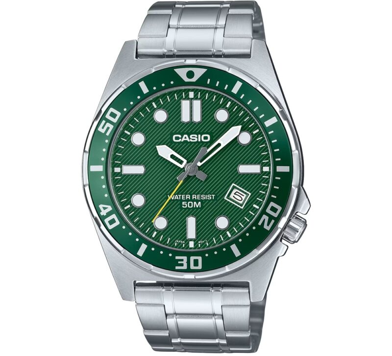 Casio Sport Diver 50m - Forest Green (MTD-135D-3AVDF) Men's Watch