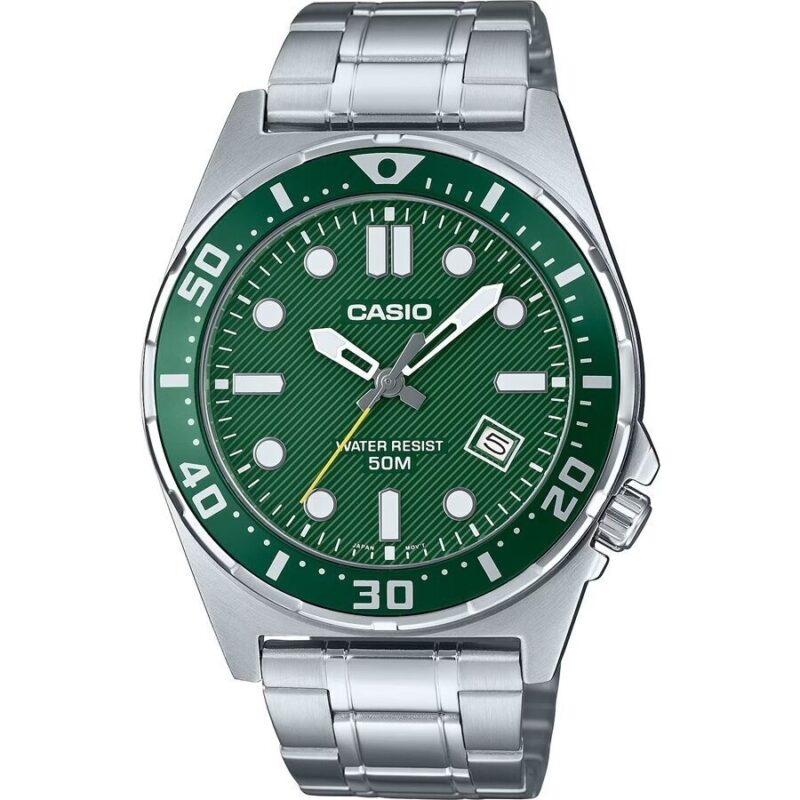 Casio Sport Diver 50m - Forest Green (MTD-135D-3AVDF) Men WATCHES