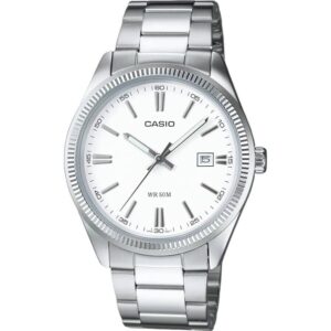 Casio Collection Date - White (MTP-1302D-7A1VDF) Men WATCHES