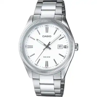 Casio Collection Date - White (MTP-1302D-7A1VDF) Men WATCHES