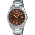 Casio Collection Date - Brown (MTP-1302DD-5AVDF) Men WATCHES