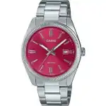 Casio Collection Date - Cherry Red (MTP-1302PD-4AVEF) Men WATCHES