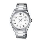 Casio Collection Date - White. Arab Numbers (MTP-1302PD-7BVEF) Men's Watch