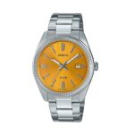 Casio Collection Date - Mustard Yellow (MTP-1302PD-9AVEF) Men's Watch