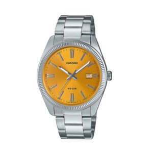 Casio Collection Date - Mustard Yellow (MTP-1302PD-9AVEF) Men's Watch