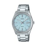 Casio Collection Date - Golf Ball Dial - Light Blue (MTP-1302PE-2AVEF) Men's Watch