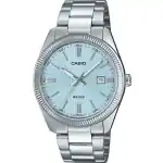 Casio Collection Date - Golf Ball Dial - Light Blue (MTP-1302PE-2AVEF) Men WATCHES
