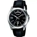 Casio Analog Black Dial MTP-1370L-1AVDF MTP-1370L-1AV Men's Watch