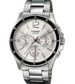 Casio Collection Multifunction Calendar - Silver (MTP-1374D-7AVDF) Men's Watch
