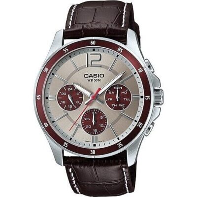 Casio Enticer Analog Quartz Mtp-1374l-7a1vdf Mtp1374l-7a1vdf Men's Watch