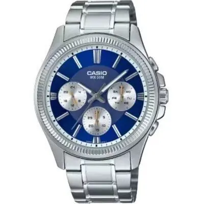 Casio Day Date Multifunction - Blue (MTP-1375D-2A1VDF) Men WATCHES