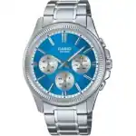 Casio Collection Multifunction Calendar - Light Blue (MTP-1375D-2A2VDF) Men WATCHES