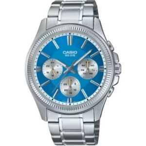 Casio Collection Multifunction Calendar - Light Blue (MTP-1375D-2A2VDF) Men WATCHES