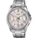 Casio Day Date Multifunction - Silver (MTP-1375D-7AVDF) Men WATCHES