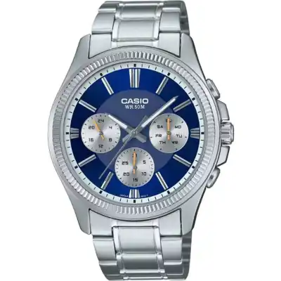 Casio Day Date Multifunction - Blue (MTP-1375PD-2A1VEF) Men WATCHES