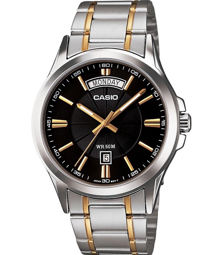 Casio Collection Day Date (MTP-1381G-1AVDF) Men's Watch