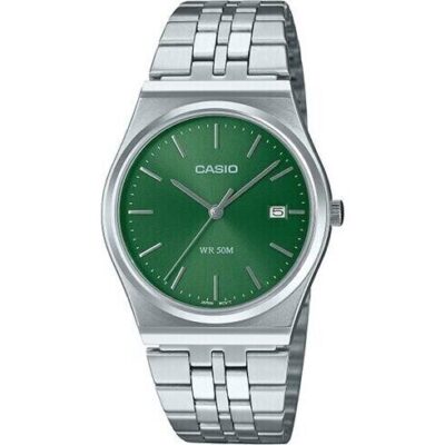 Casio Collection Date - Emerald Green (MTP-B145D-3AVEF) Men WATCHES