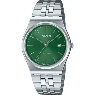 Casio Collection Date - Emerald Green (MTP-B145D-3AVEF) Men WATCHES