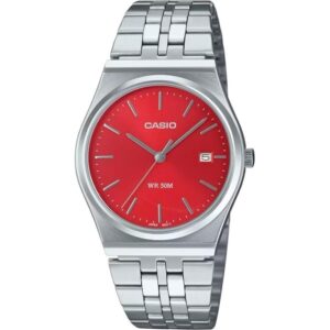 Casio Collection date - red  (mtp-b145d-4a2vef) - Men's Watch