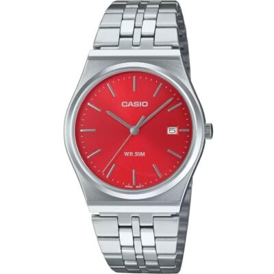 Casio Collection date - red  (mtp-b145d-4a2vef) - Men's Watch