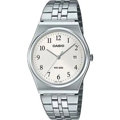 Casio Collection Date - Silver (MTP-B145D-7BVEF) Men WATCHES