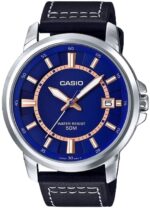 Casio Collection Bold - Blue (MTP-E130L-2A) Men's Watch