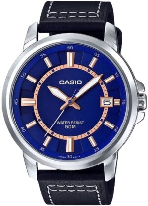 Casio Collection Bold - Blue (MTP-E130L-2A) Men's Watch