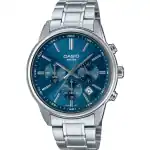 Casio Collection Chrono Date - Blue (MTP-E515D-2A1VDF) Men WATCHES