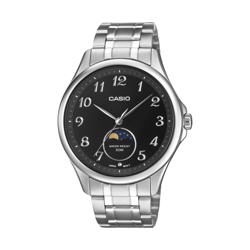 Casio Collection Moonphases - Silver (MTP-M110D-1AVER) Men's Watch