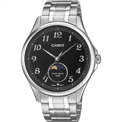 Casio Collection Moonphases - Silver (MTP-M110D-1AVER) Men WATCHES