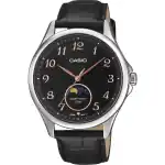 Casio Collection Moonphases - Silver Leather (MTP-M110L-1AVER) Men WATCHES