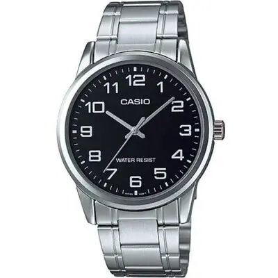 Casio Collection Only Time - Black (MTP-V001D-1BUDF) Unisex WATCHES