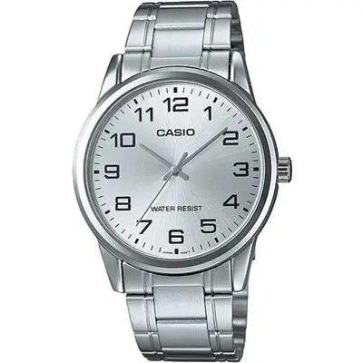 Casio Collection Only Time - Silver (MTP-V001D-7BUDF) Unisex WATCHES