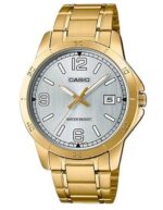 Casio Collection Casual Date. Gold - Silver (MTP-V004G-7B2UDF) Men's Watch