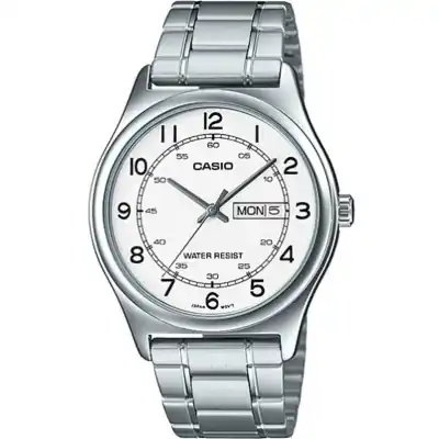 Casio Collection Day Date - White (MTP-V006D-7B2UDF) Men WATCHES