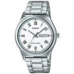 Casio Collection Day Date - White (MTP-V006D-7BUDF) Men's Watch