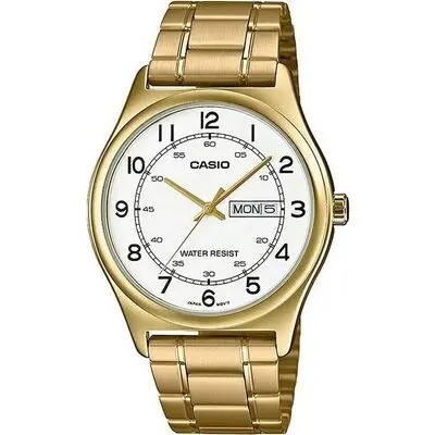 Casio Collection Day Date - Gold (MTP-V006G-7BUDF) Men WATCHES