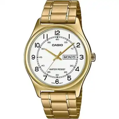 Casio Collection Day Date - Gold (MTP-V006G-7BUDF) Men WATCHES