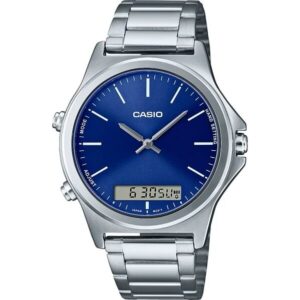 Casio Collection Ana-digit Alarm - Blue (MTP-VC01D-2EUDF) Men WATCHES