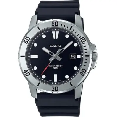 Casio Sport Collection Diver 50m - Black (MTP-VD01-1EVUDF) Men WATCHES