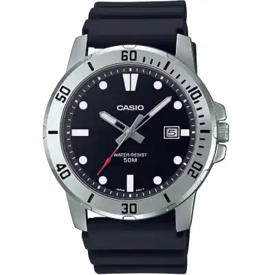 Casio Sport Collection Diver 50m - Black (MTP-VD01-1EVUDF) Men WATCHES