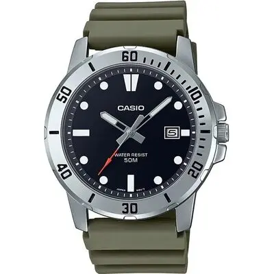 Casio Sport Collection Diver 50m - Green (MTP-VD01-3EVUDF) Men WATCHES