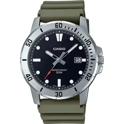 Casio Sport Collection Diver 50m - Green (MTP-VD01-3EVUDF) Men WATCHES