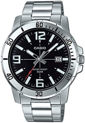 Casio Sport Collection Diver 50m - Black (MTP-VD01D-1BVUDF) Men's Watch