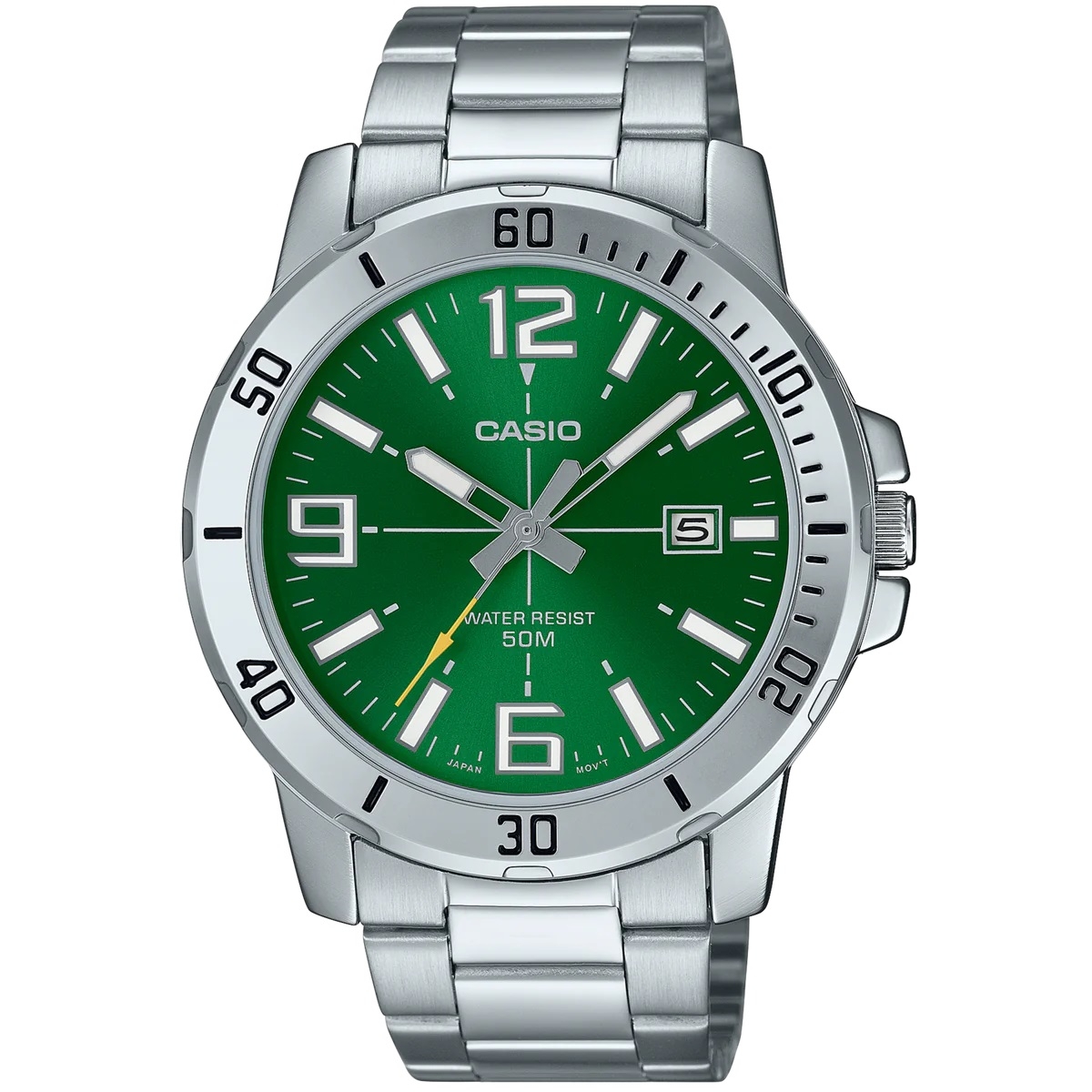 CASIO SPORT COLLECTION DIVER 50M - GREEN (MTP-VD01D-3BVUDF)- Men's Watch 1 Casio Sport Collection Diver 50m - Green (MTP-VD01D-3BVUDF) Men's Watch