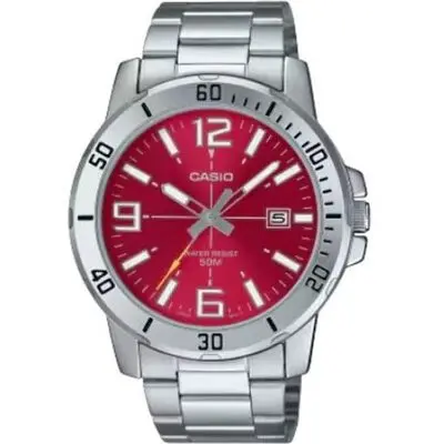 Casio Sport Collection Diver 50m - Red (MTP-VD01D-4BVUDF) Men WATCHES
