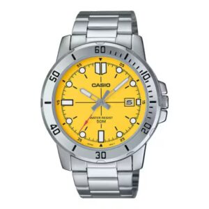 Casio Sport Collection Diver 50m - Yellow (MTP-VD01D-9EVUDF) Men's Watch