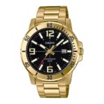 Casio Sport Collection Diver 50m Gold - Black (MTP-VD01G-1BVUDF) Men's Watch