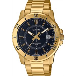 Casio Sport Collection Diver 50m Gold - Black (MTP-VD01G-1CVUDF) Men WATCHES