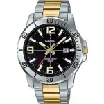 Casio Sport Collection Diver 50m Two Tones - Black (MTP-VD01SG-1BVUDF) Men WATCHES